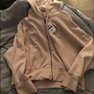 Light pink juniors hoodie size XL